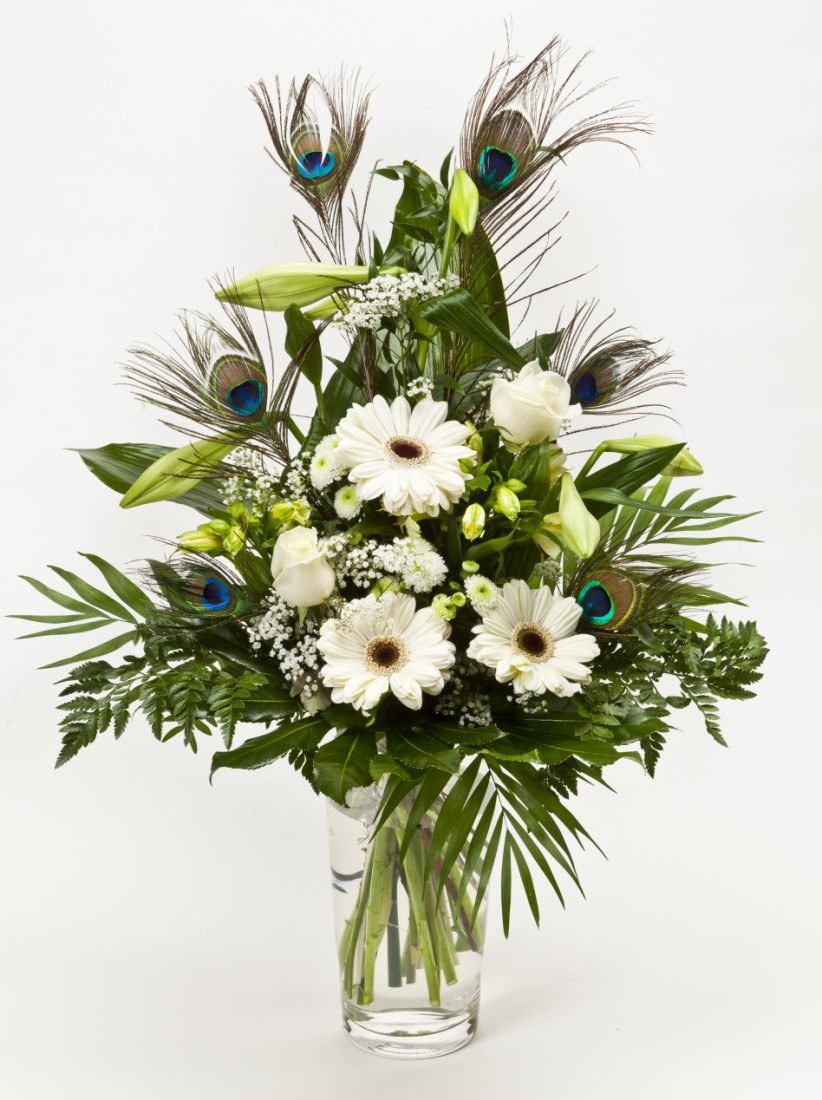 Lilienstrauß weiß — Blumen Kleissner Graz