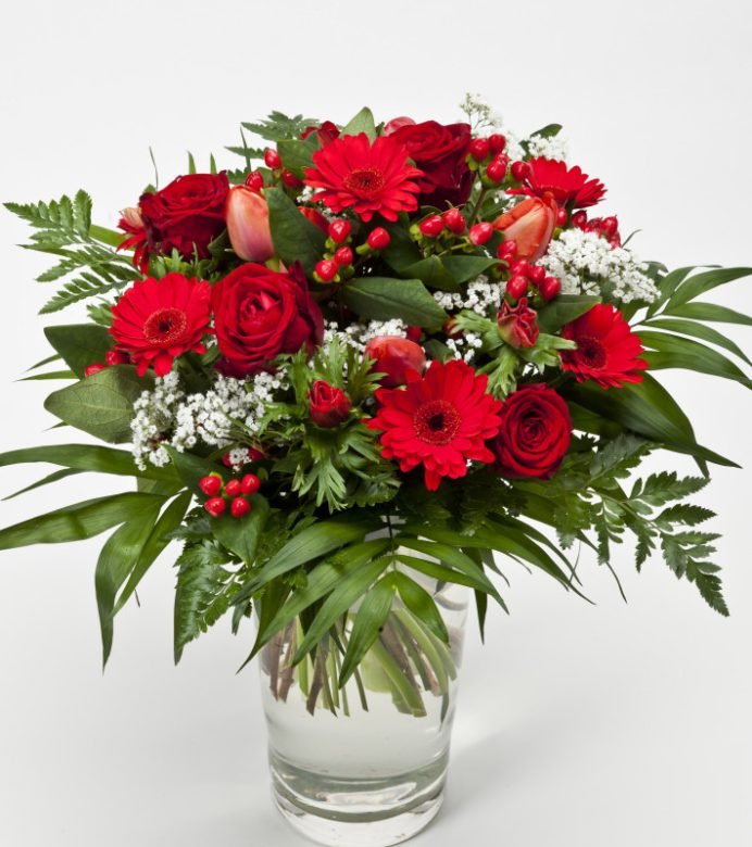 Strauß in Rot — Blumen Kleissner Graz