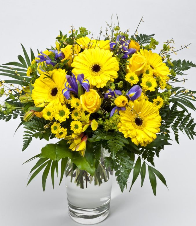 Sonnenschein | Strauß in Gelb — Blumen Kleissner Graz