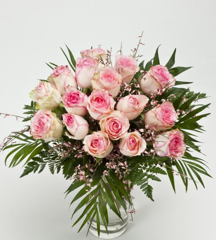 Rosenstrauß in Rosa — Blumen Kleissner Graz