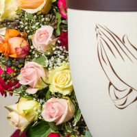 Urnen Rosenherz, Ansicht 7 — Blumen Kleissner Graz