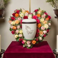 Urnen Rosenherz, Ansicht 5 — Blumen Kleissner Graz