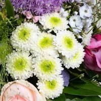 Sommerstrauß mit traumhaftem Alium, Ansicht 4 — Blumen Kleissner Graz