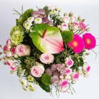 Zarte Versuchung in pink-rose, Ansicht 2 — Blumen Kleissner Graz